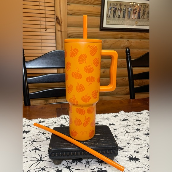 FALL PUMPKINS Simple Modern 40oz Tumbler PLUS FREEBIES - Picture 2 of 7